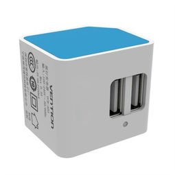 威迅VCB A03雙USB充電器 小身材大能量，家庭充電智能首選